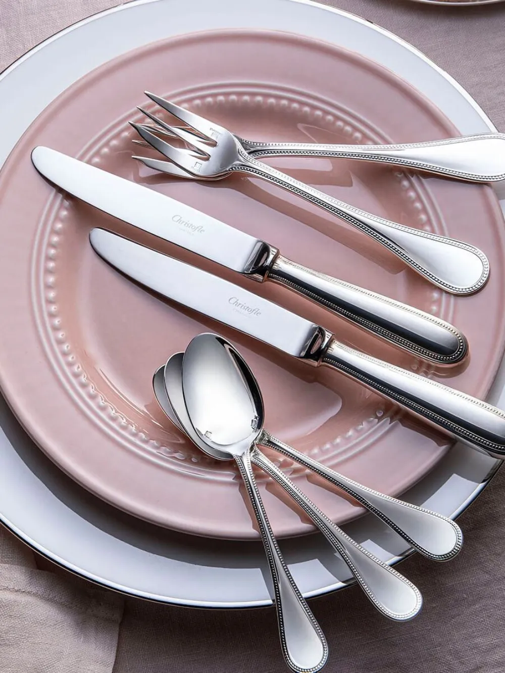 Christofle Set di 48 posate Perles (12 persone) | Cucina | Image 3