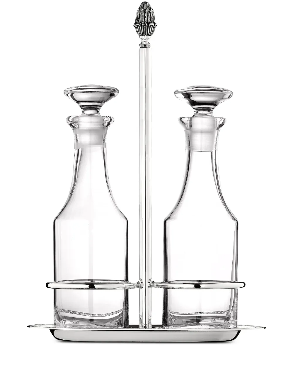 Christofle Malmaison oil and vinegar set (22cm) | Silver | Image 1