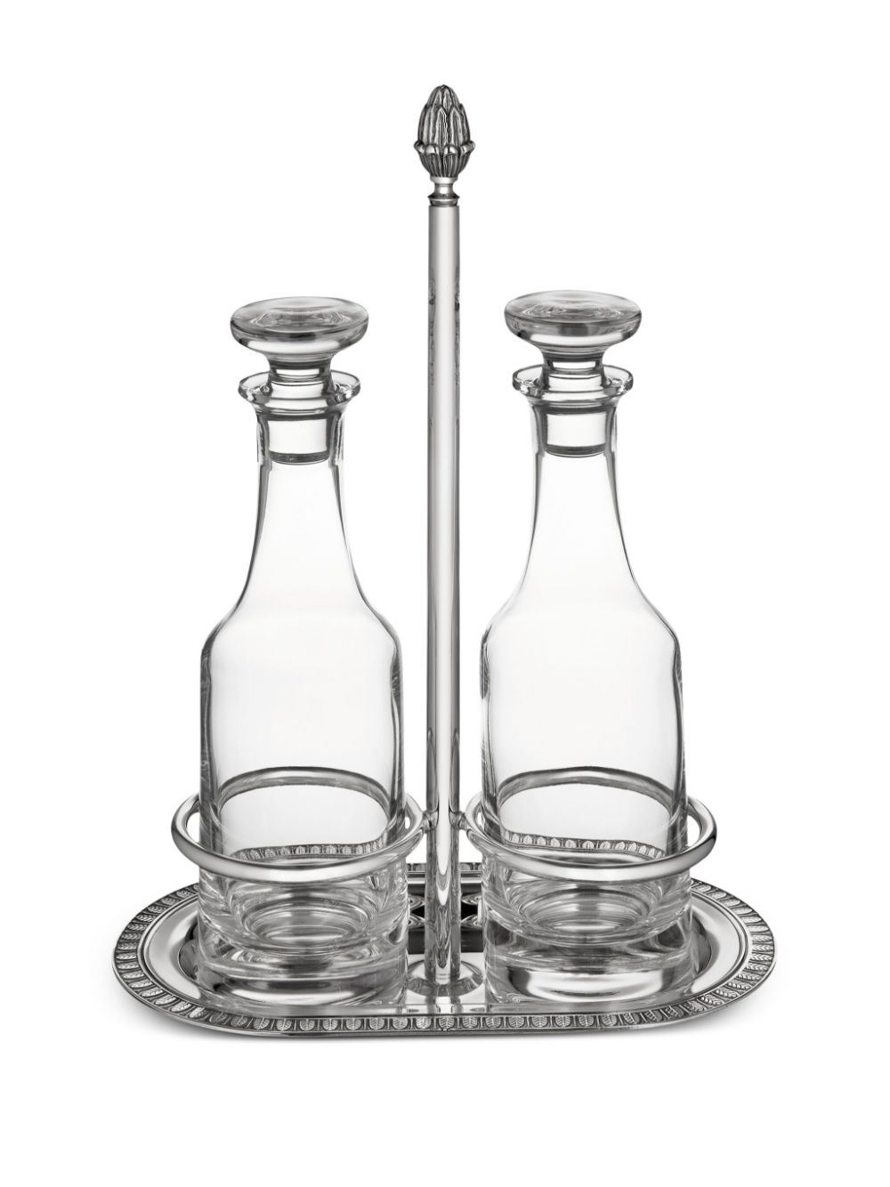 Christofle Malmaison olie en azijn set (22 cm) - Zilver