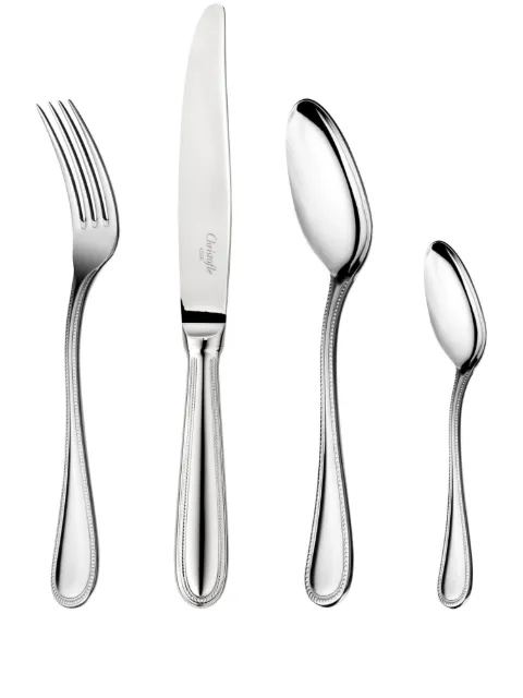 Christofle Perles 48-piece flatware set (12-person setting)