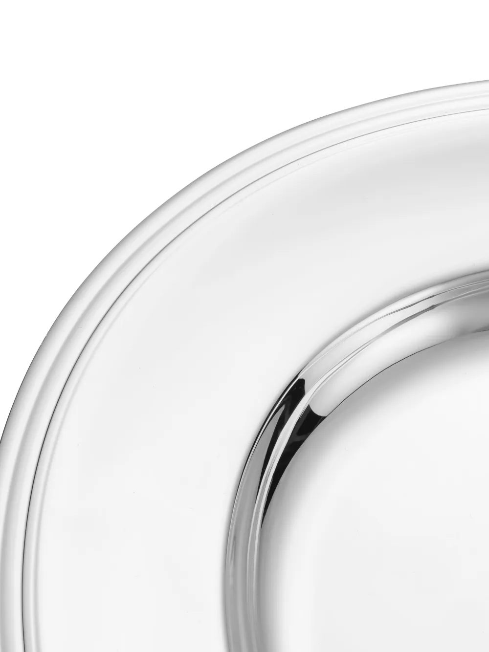  Christofle Albi Oval Platter (45cm) - Silver 
