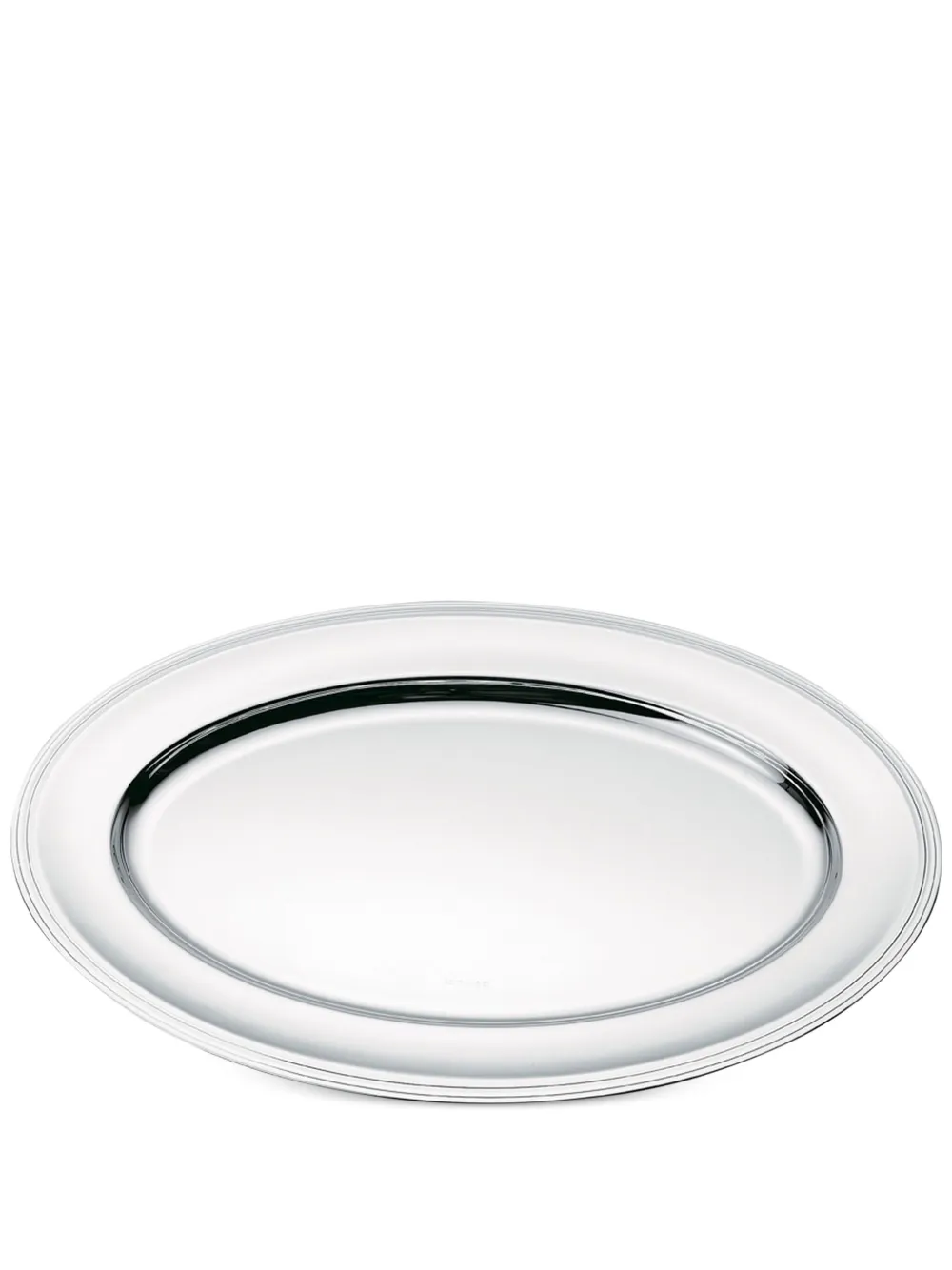 Christofle Albi oval platter (45cm) | Silver | Image 1