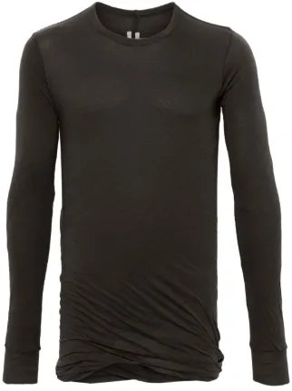 Rick Owens Double ロングTシャツ | ブラウン | FARFETCH JP