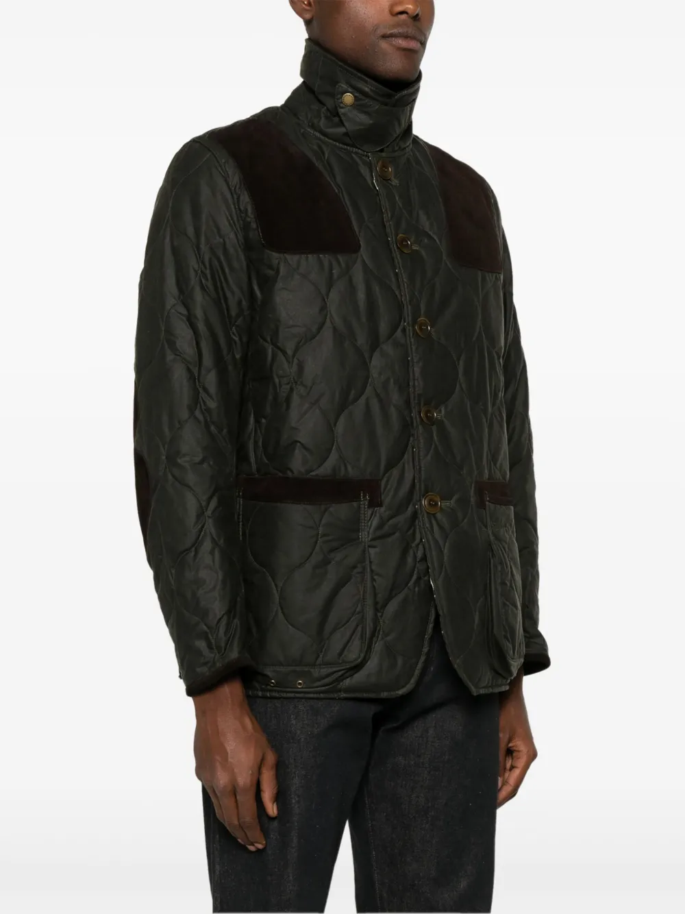 Barbour x TO KI TO Sporting Jacket Green FARFETCH