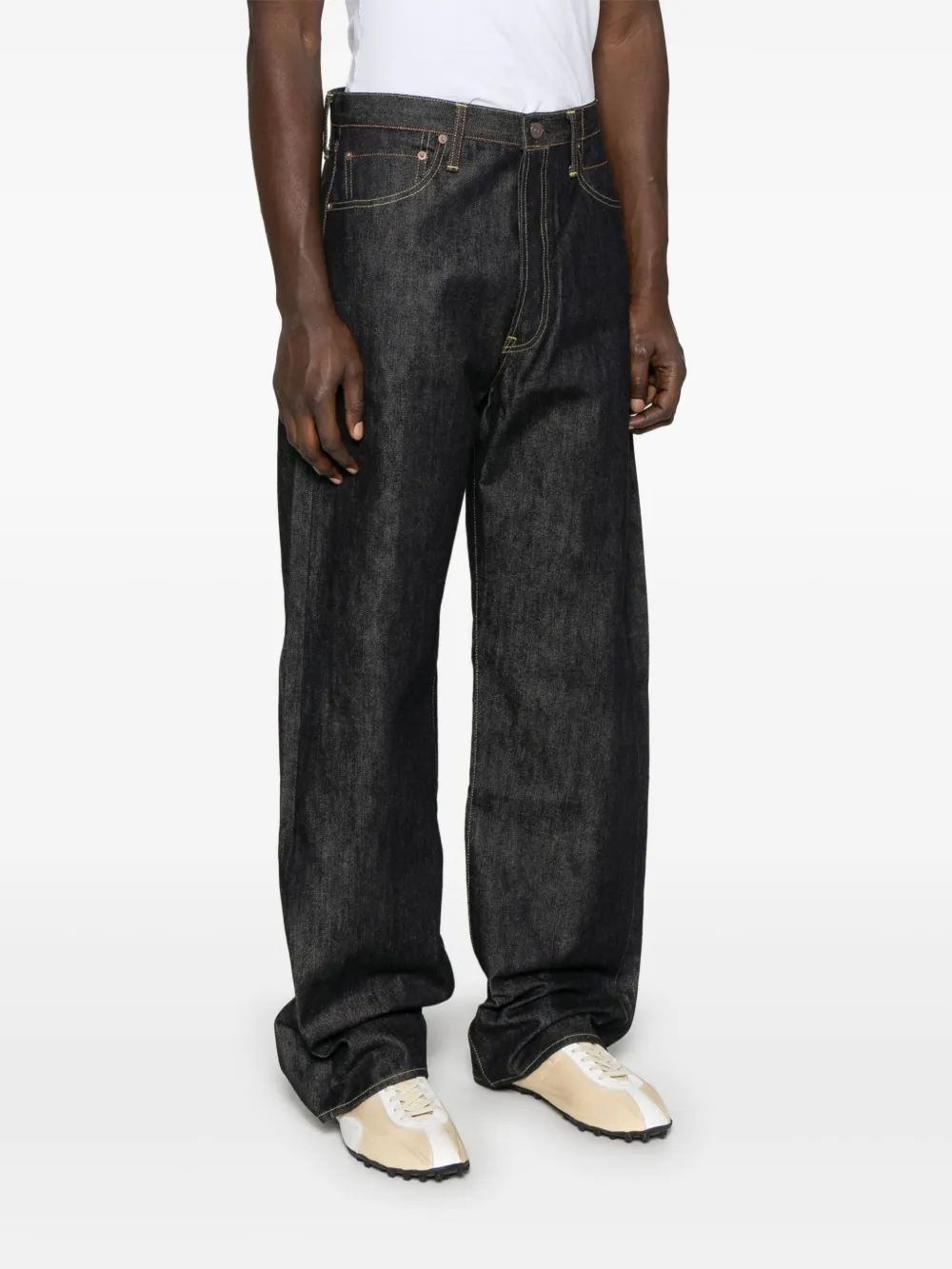 visvim Social Sculpture 01 jeans Blauw