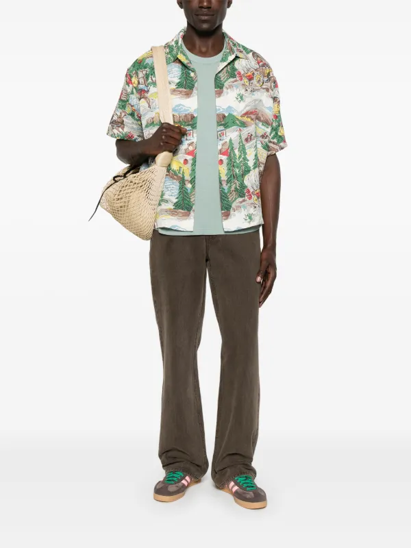 Tシャツ・カットソー VISVIM SS25 CROSBY SHIRT (0125105011002 IVORY) JUMBO TEE S/S | Visvim Official North American Web Store
