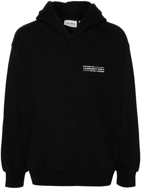Carhartt WIP logo-print cotton hoodie