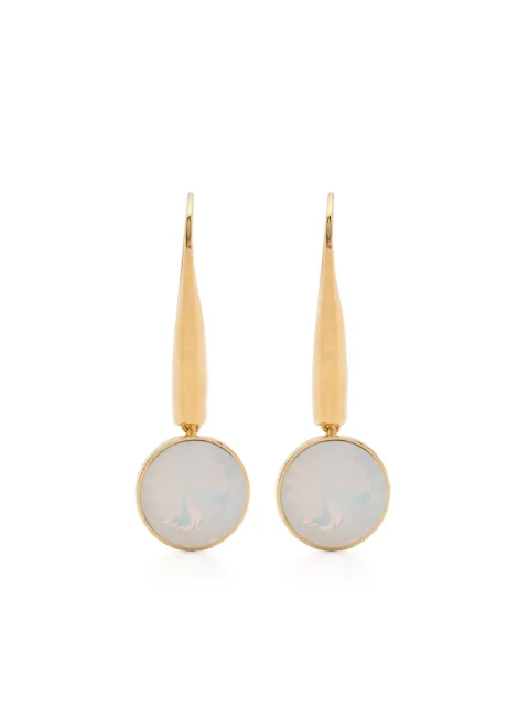 Forte Forte diamanté-detail dangling earrings