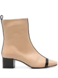 Carel Paris Audrey 40mm leather ankle boots - Neutrals