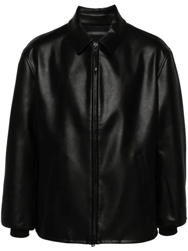 pleather jacket