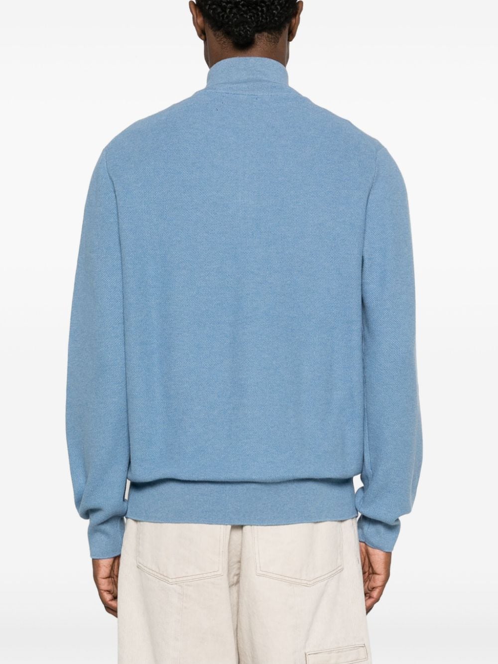 Shop Polo Ralph Lauren Polo Pony Cotton Sweatshirt In Blau