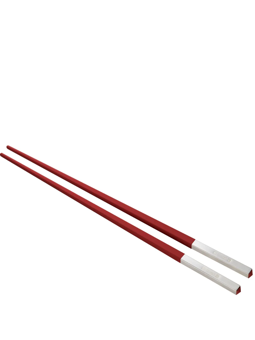 Christofle Uni chopstick and rests set | Silver | Image 1