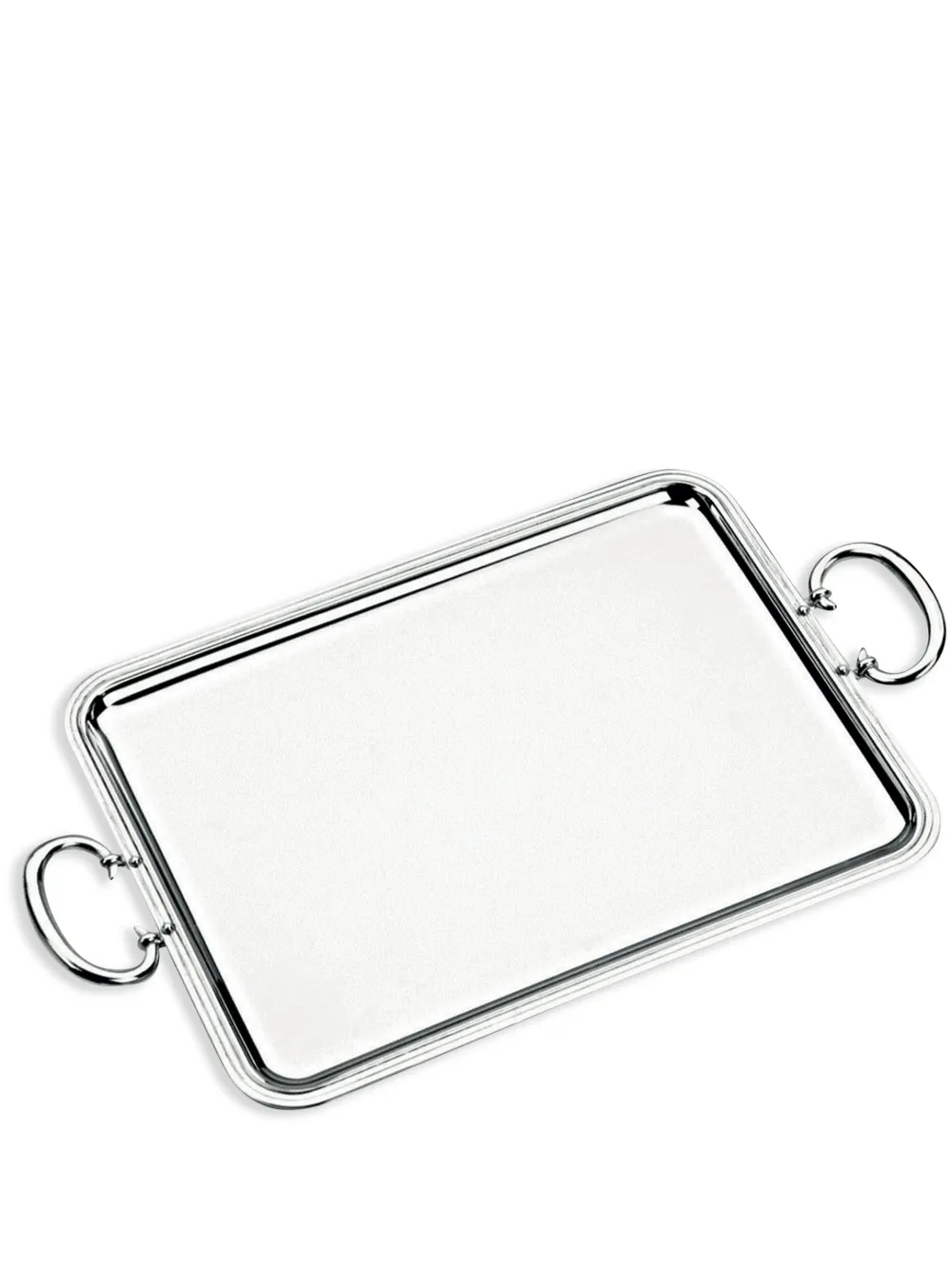 Christofle Albi rectangular tray (53cm x 42xm) | Silver | Image 1