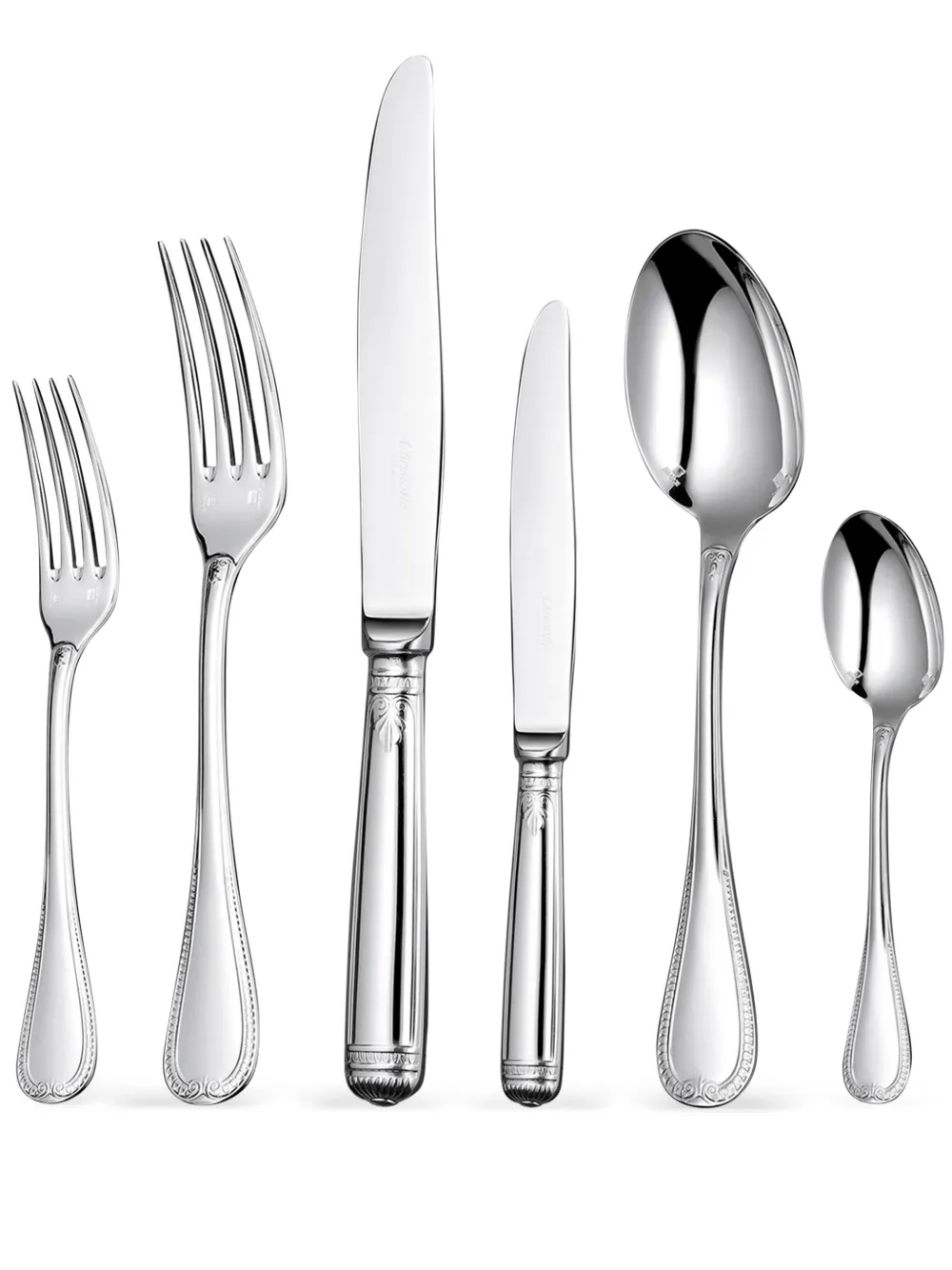Christofle Malmaison 36-piece flatware set (six-person setting) | Silver | Image 1