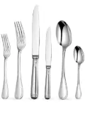 Christofle Malmaison 36-piece flatware set (six-person setting) - Silver