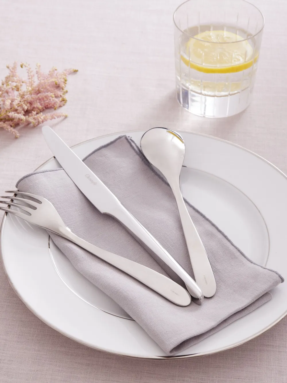 Christofle L'ame De  Dinner Fork In Silver
