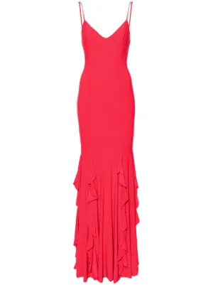strapless open back dress ZITA DRESS