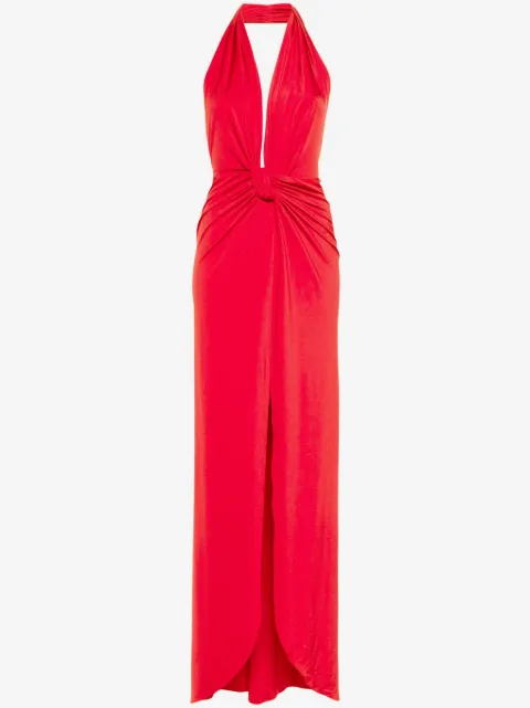 NISSA backless maxi dress