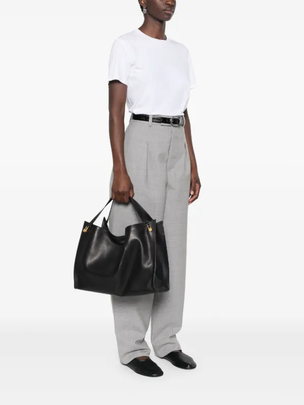 【関税・送料込み】The Row Alexia レザーバッグ The Row Alexia Tote Bag | Black | FARFETCH JO