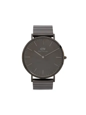 Daniel Wellington Classic Piano Link Onyx Unitone 40mm | Black