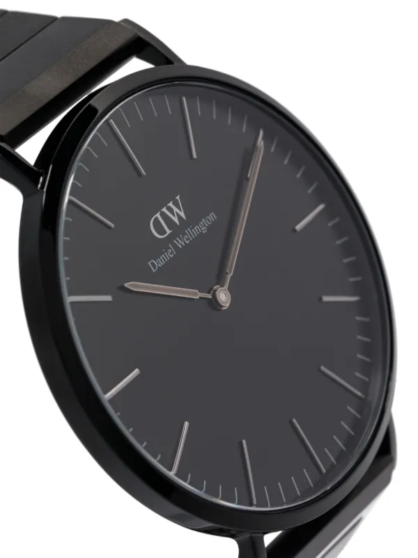 Daniel Wellington Relógio Classic Piano Link Onyx Unitone 40mm
