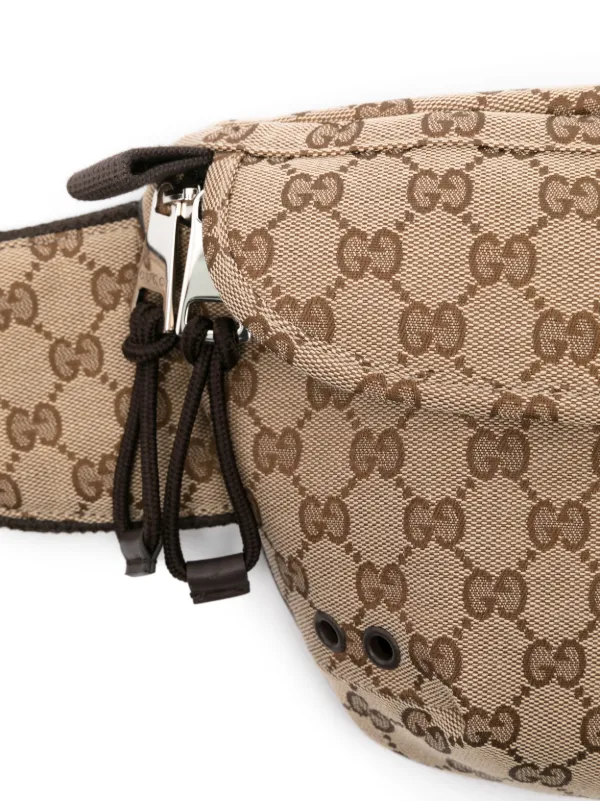 Gucci leather bum bag best sale