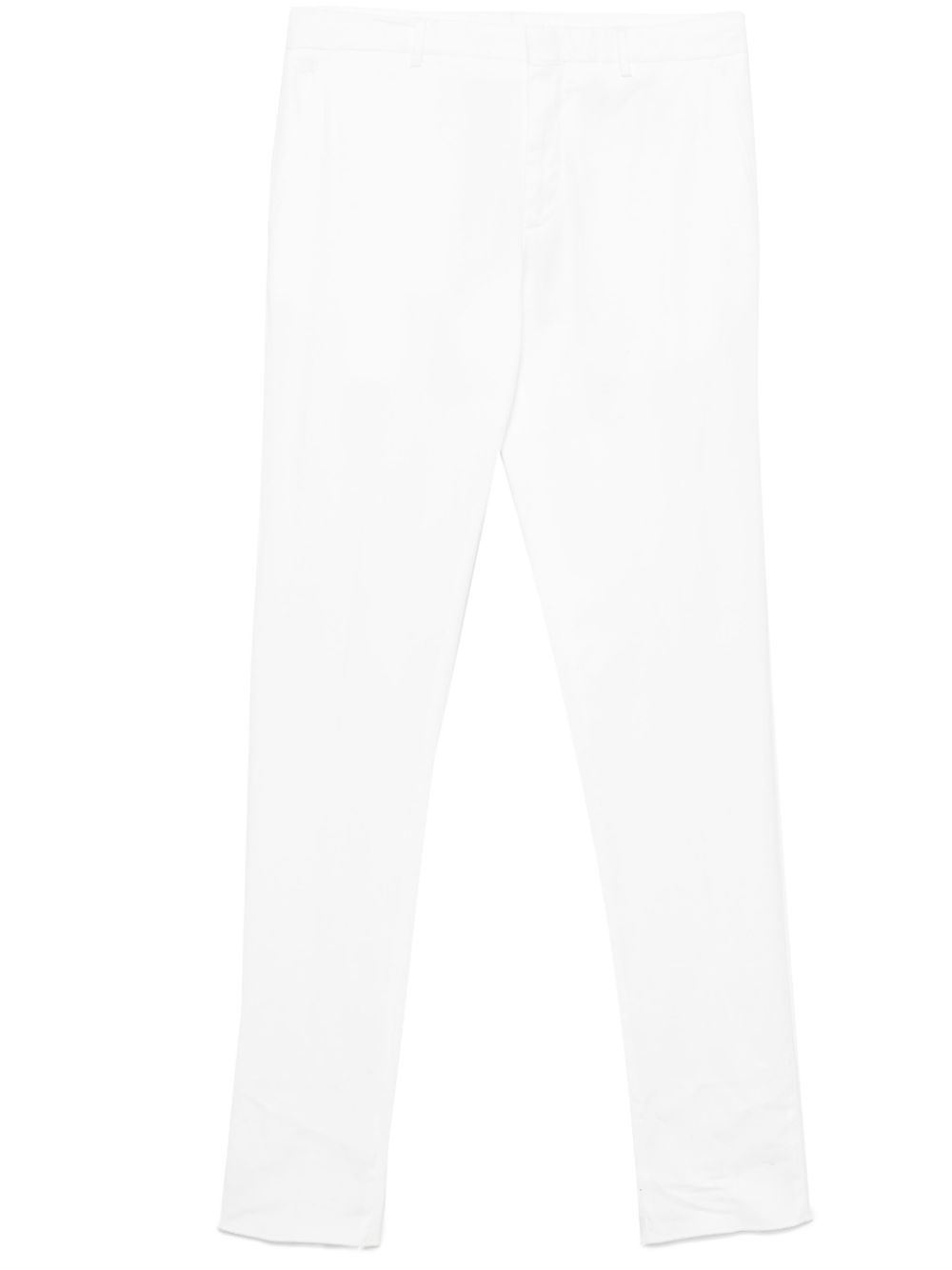 Zegna tapered trousers - White