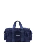 Supreme box-logo ripstop duffle bag - Blue