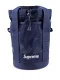 Supreme box-logo ripstop cinch bag - Blue