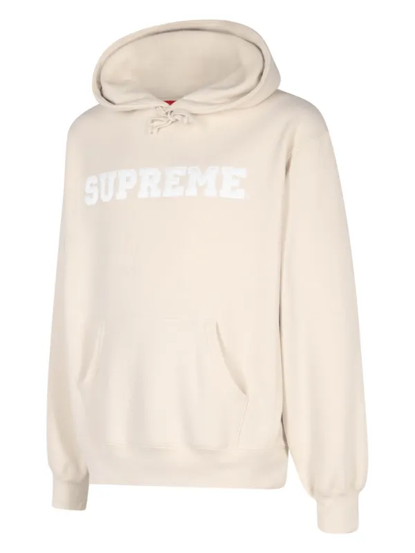 Supreme ロゴアップリケ パーカー | ニュートラル | FARFETCH JP