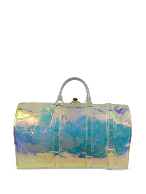 Louis Vuitton Pre-Owned 2019 Keepall 50 iridescent duffle bag WOMEN