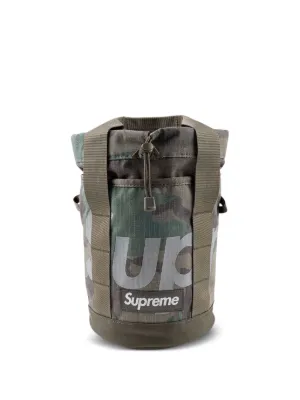 Supreme リップストップ カモフラ ショルダーバッグ Supreme リップストップ バッグ | ブルー | FARFETCH JP