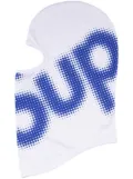 Supreme logo-print balaclava - White