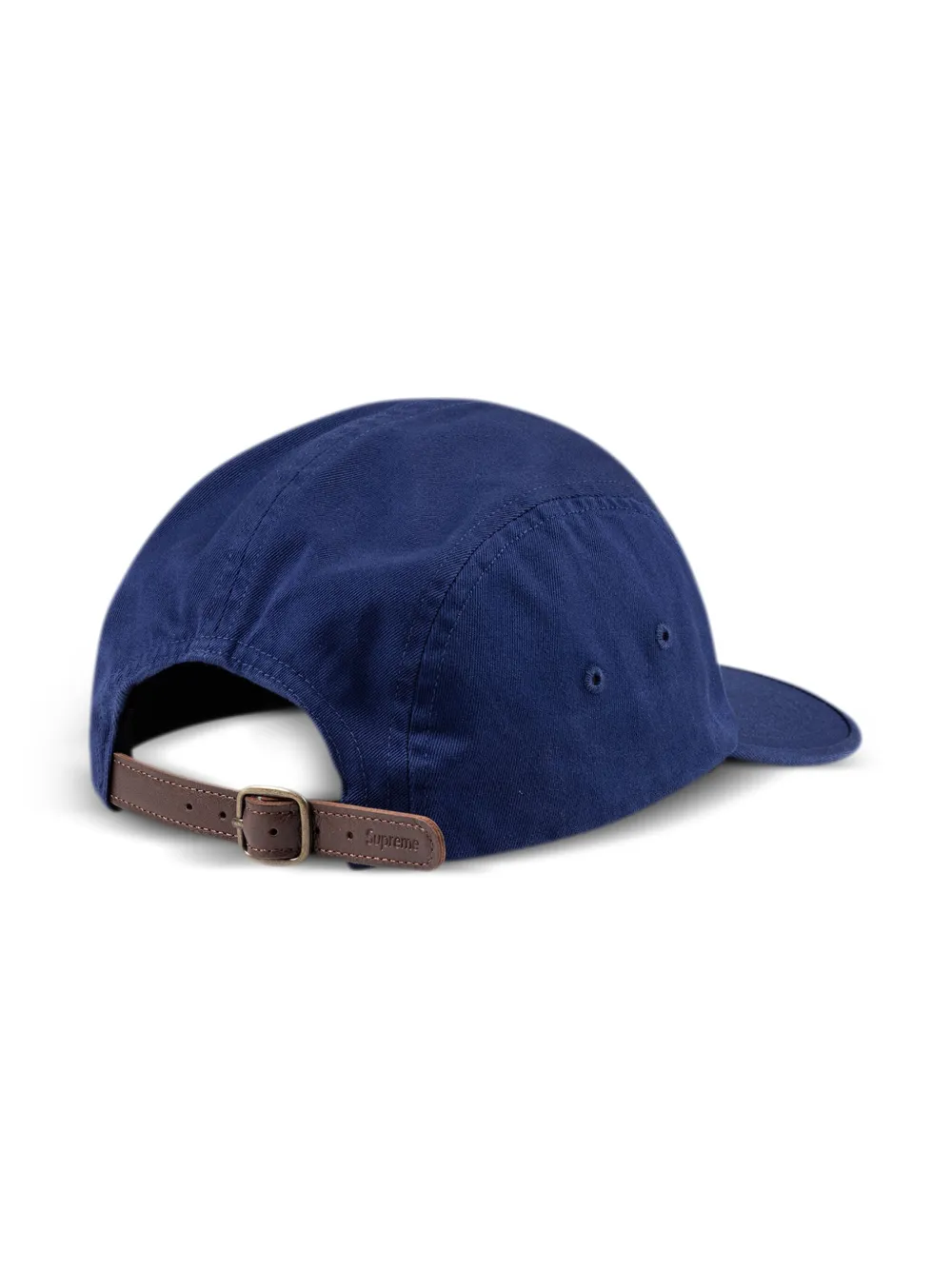 Supreme box-logo twill camp cap - Blauw