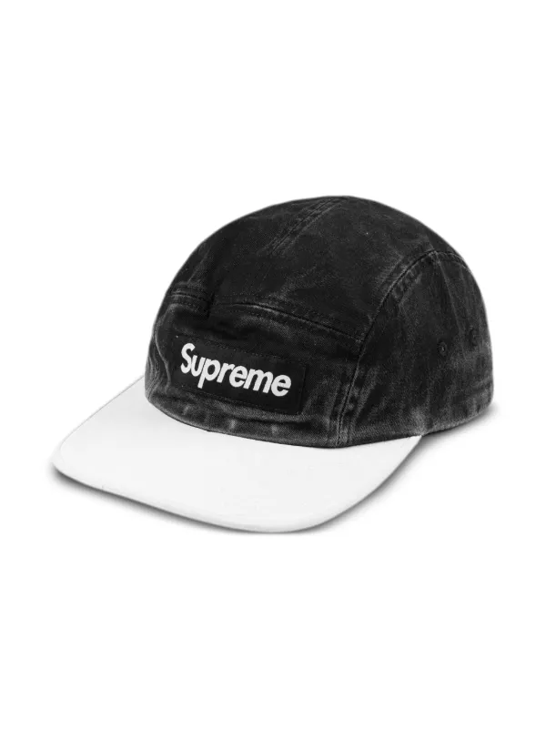Supreme Baseballkappe In Colour Block Optik Schwarz FARFETCH DE