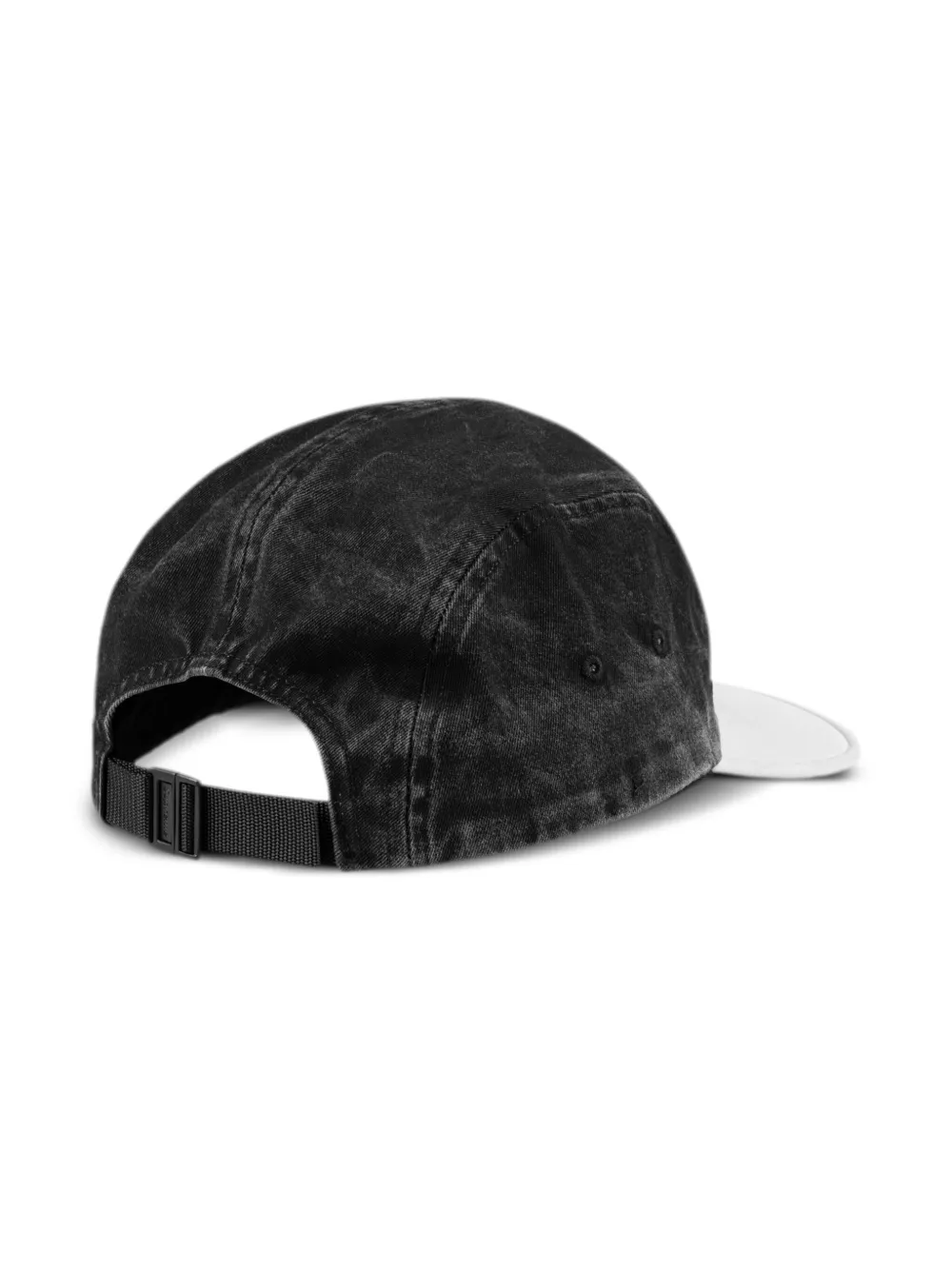 Supreme Katoenen pet met colourblocking Zwart