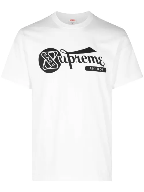 T-shirt Records en coton - Supreme - Modalova