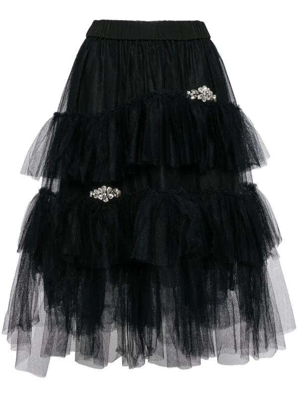 Black tulle skirt nz clearance