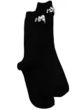 Simone Rocha embellished socks - Black