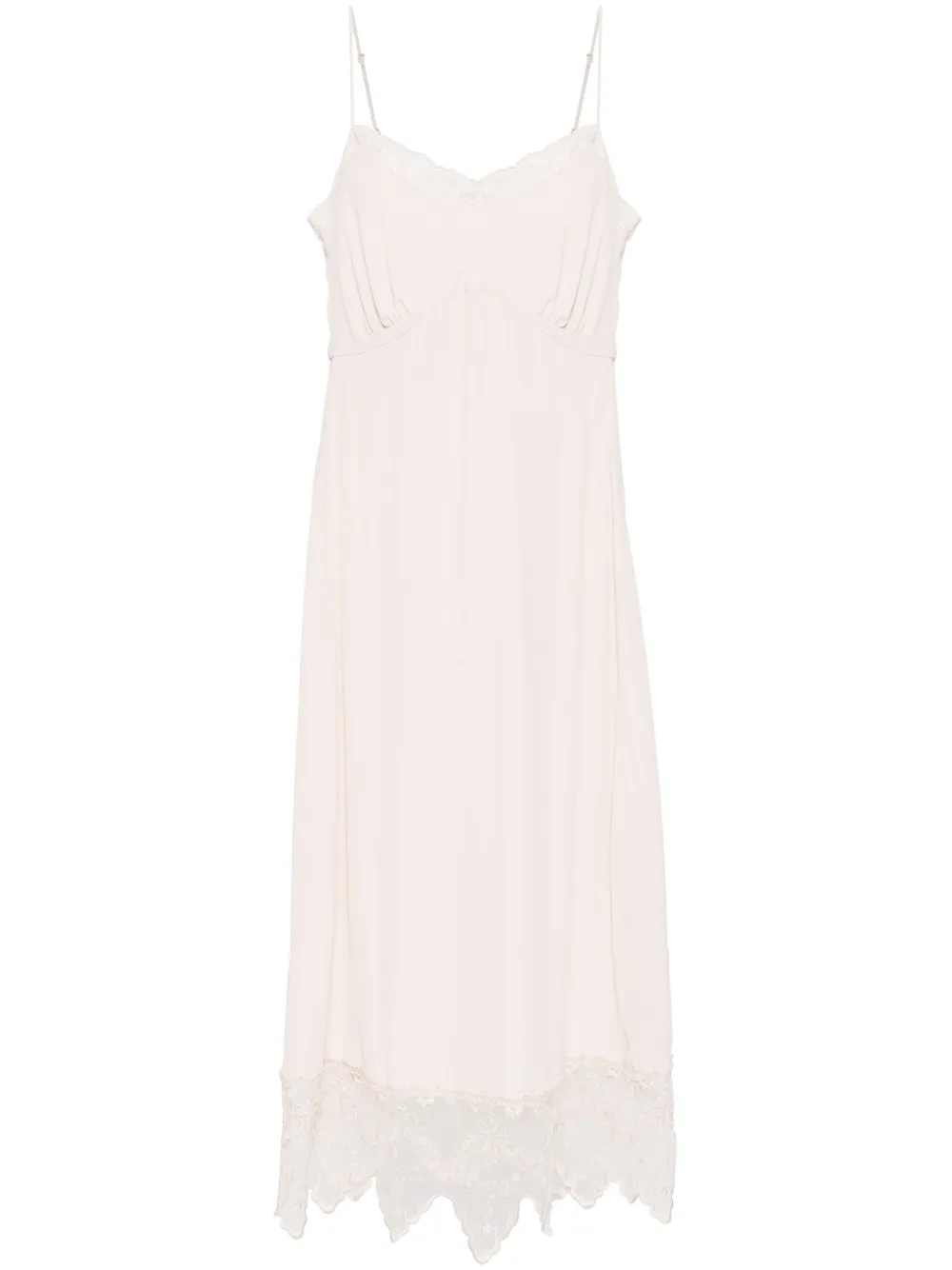 Simone Rocha lace-trim slip dress | Neutrals | Image 1