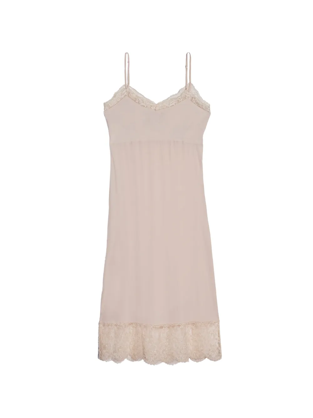 Simone Rocha Lace-trim Slip Dress in Neutrals, view 2
