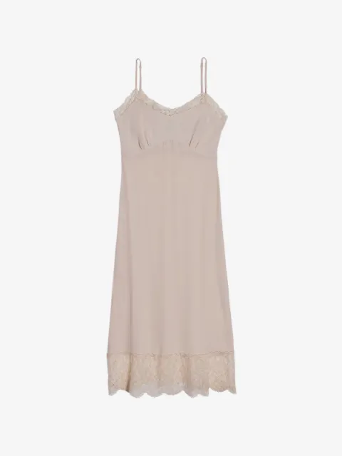 Simone Rocha lace-trim slip dress
