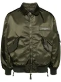 Comme des Garçons Homme side two-way zip fastening jacket - Green