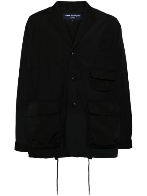 Comme des Garcons Homme patchwork cotton-blend blazer Men