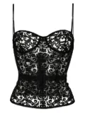 Kiki de Montparnasse Lola bustier - Black