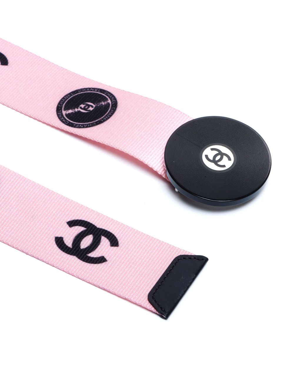 CHANEL 2000s Record CC belt Women