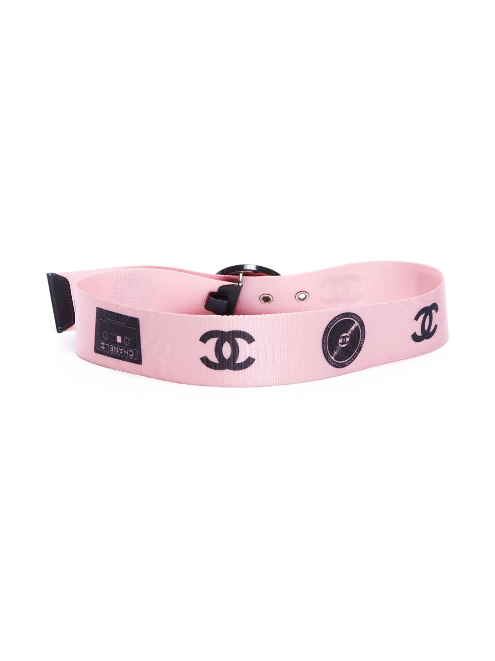 CHANEL 2000s Record CC belt Women