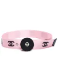 CHANEL Pre-Owned 2000s Record CC belt - Pink