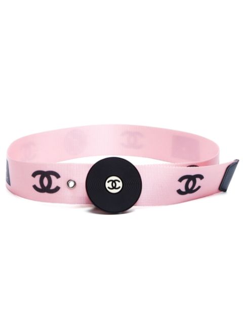 Cheap HOT SALE CHANEL 2000s Record CC belt Women