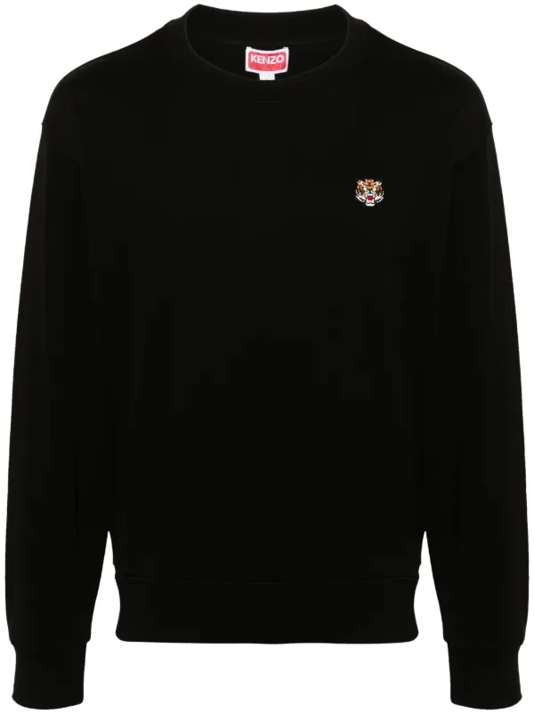 Kenzo Lucky Tiger Sweatshirt Black FARFETCH